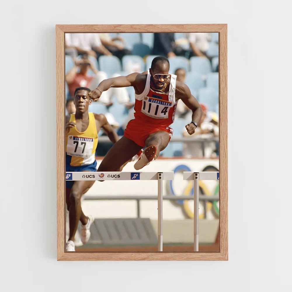 Poster Edwin moses – affiche Athlétisme (vue 4)